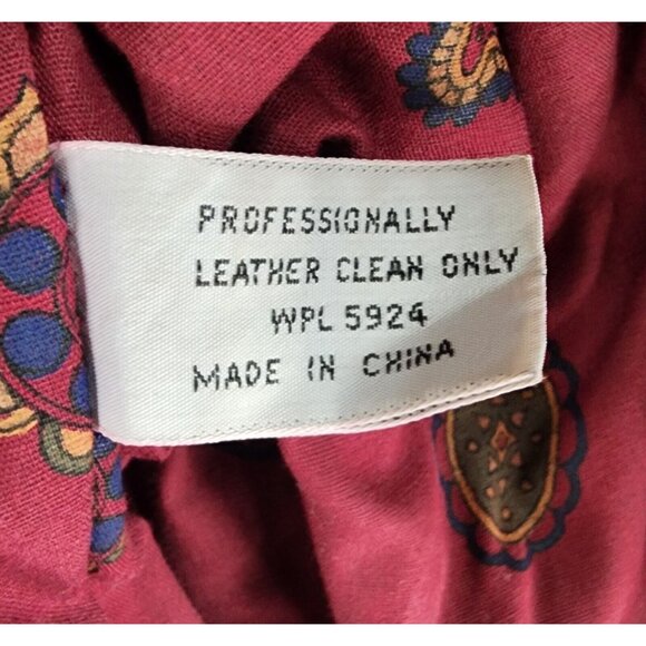 Telegraph by Cooper Leather Jacket Mens Size 40 Brown Full Zip Vintage Bomber - Picture 16 of 16